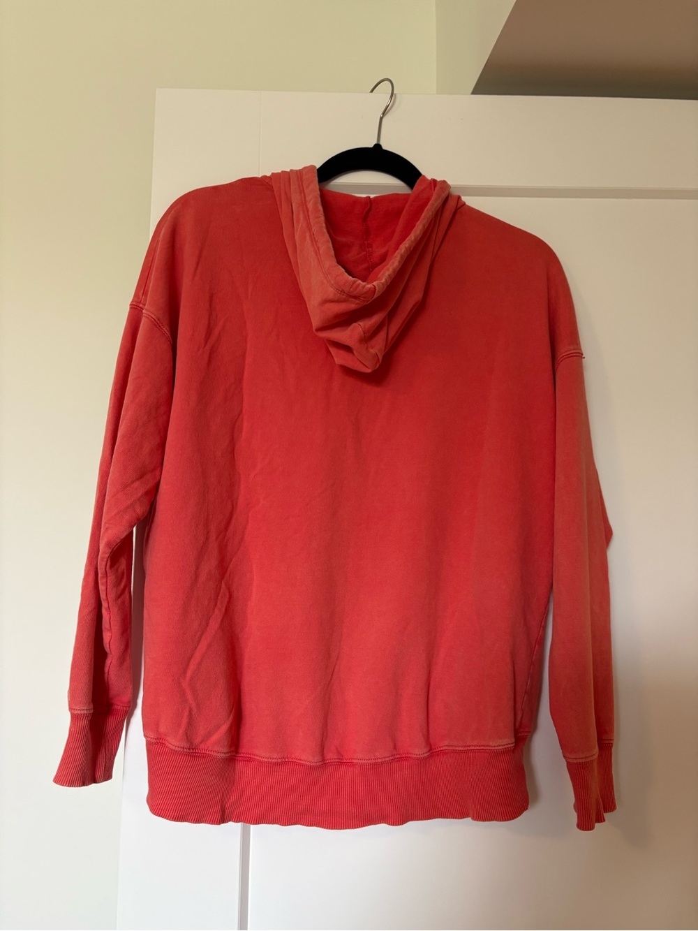 aerie Coral Half-Zip Hoodie. - Picture 2 of 6